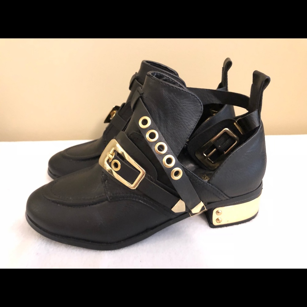 Bean + Ashe heel booties
